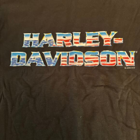 Harley Davidson Youth Large Long Sleeve Shirt Killer Creek HD Roswell GA - Picture 2 of 5